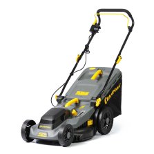 Газонокосилка эл. CHAMPION EM4318 (1,8 кВт пласт.+ткань травосб. 52л ширина 430мм 30-75мм, 12,9кг)
