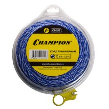 Корд (леска) трим.CHAMPION  Sky-cutter  2.4мм*  87м (витой квадрат), C7057
