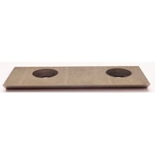 Нож SC6448 плоский измельчителя (QJ168SP-A0402). Замена для арт. QJ168SP-B0301.