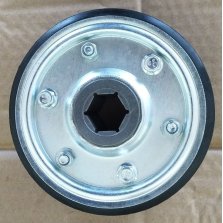 Колесо фрикциона привода хода для подметальной машины GS5080, GS50100 в сборе