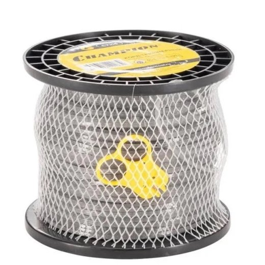 Корд трим.CHAMPION TI-LON 2,4мм*189м (зубчатый квадрат)+нож