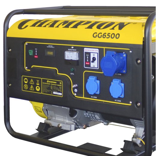 Изображение Генератор бензиновый Champion GG6500, 5 кВт