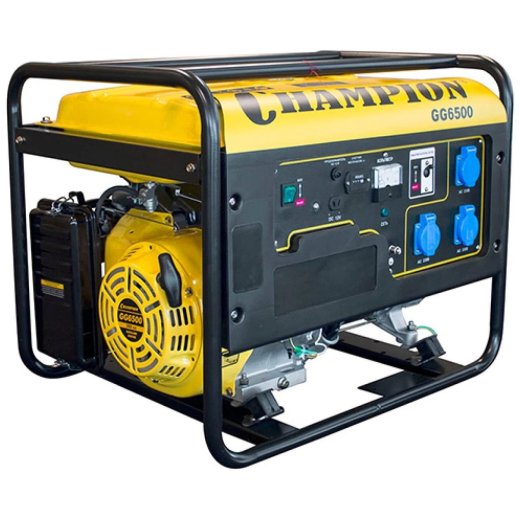 Изображение Генератор бензиновый Champion GG6500, 5 кВт