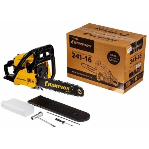Изображение Бензопила CHAMPION 241-16, 2.45 л.с.