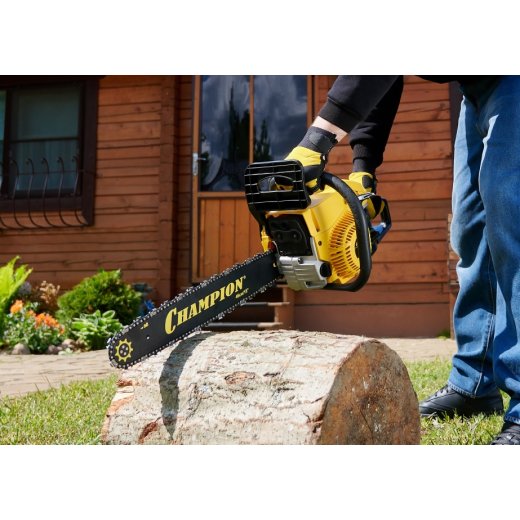 Изображение Бензопила CHAMPION 251-18, 3.13 л.с.