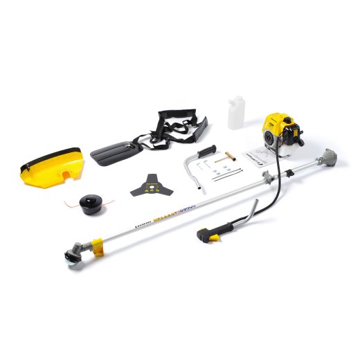 Изображение Триммер CHAMPION T343S-2 (неразъемн.прям.0,9кВт32,6см³ 6,4кгНТ21+3/255/25,4 U-ручка легкий старт)