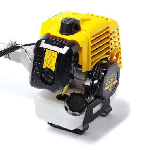 Изображение Триммер CHAMPION T343S-2 (неразъемн.прям.0,9кВт32,6см³ 6,4кгНТ21+3/255/25,4 U-ручка легкий старт)