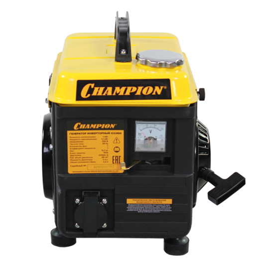 Изображение Генератор инверторный Champion IGG980, 1 кВт