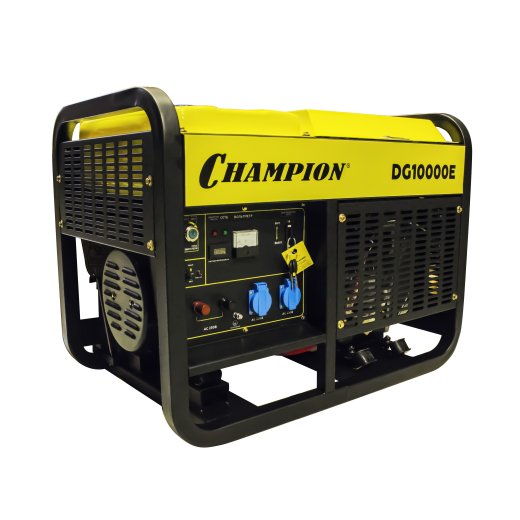 Изображение Генератор дизельный Champion DG10000E, 10 кВт