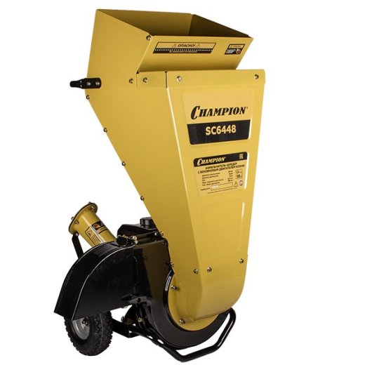Изображение Измельчитель-шредер бензиновый Champion SC6448