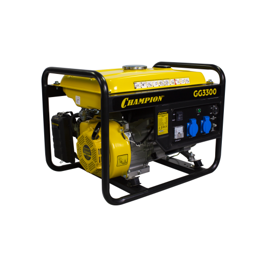 Изображение Генератор бензиновый Champion GG3300, 2,6 кВт