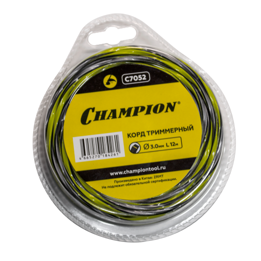 Корд трим.CHAMPION  Tornado 3.0мм*  12м, C7052