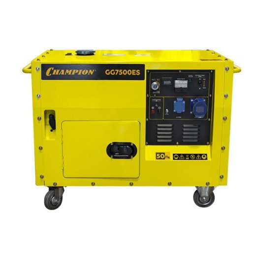 Изображение Генератор бензиновый Champion GG7500ES, 5,5 кВт