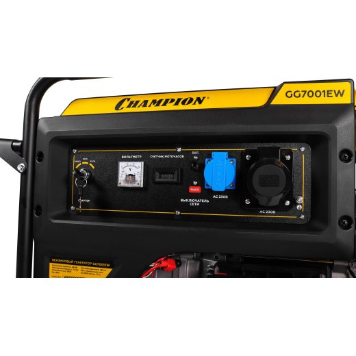 Изображение Генератор бензиновый Champion GG7001EW, 6,8 кВт