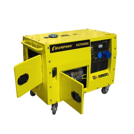 Изображение Генератор бензиновый Champion GG7500ES, 5,5 кВт