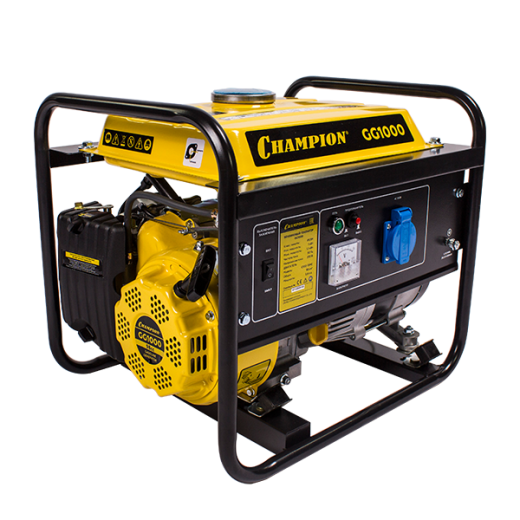 Изображение Генератор бензиновый Champion GG1000, 1 кВт