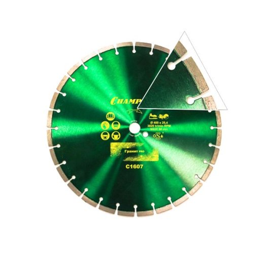 Изображение Диск алмазный CHAMPION гранит PRO Laser Granite, С1607