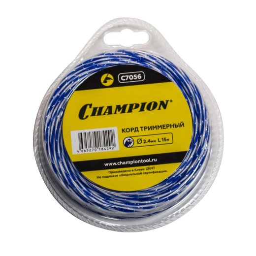 Корд трим.CHAMPION  Sky-cutter  2.4мм*  15м (витой квадрат), C7056
