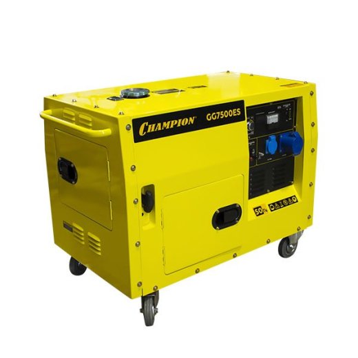 Изображение Генератор бензиновый Champion GG7500ES, 5,5 кВт