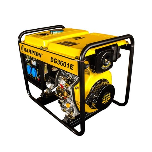 Изображение Генератор дизельный Champion DG3601E, 2.7 кВт