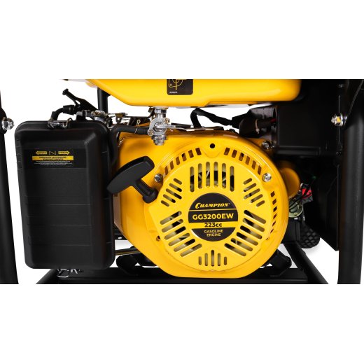Изображение Генератор бензиновый Champion GG3200EW, 3,2 кВт