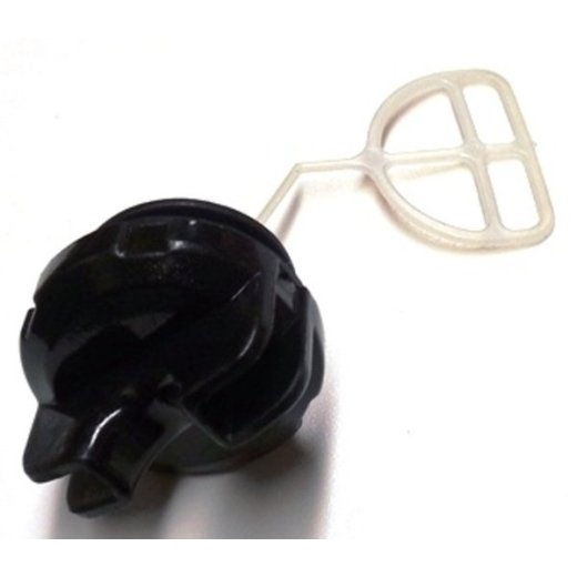 Пробка топливного бака бензопилы 137,142,250 (нового образца с упл. кольцом, черная, 2015) см. YD3800-18030