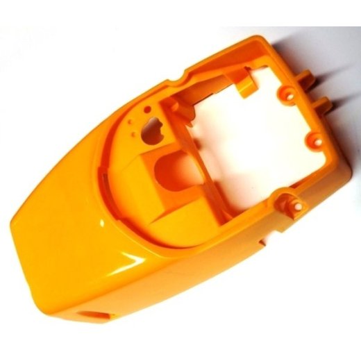 Крышка цилиндра бензопилы 250 нового образца под защелку желтая