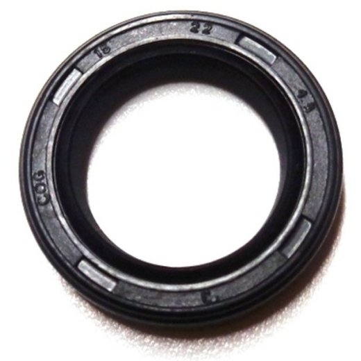 Сальник бензопилы 15х22х4,5 коленвала 265 левый, сторона маховика