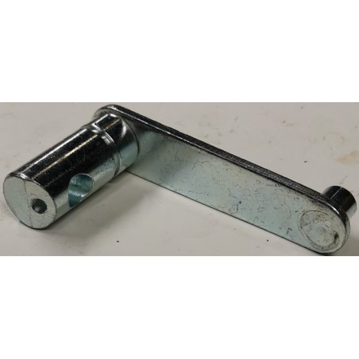 Вал рычага переключения передач мотоблока BC8716 с осью (нового образца 2019)