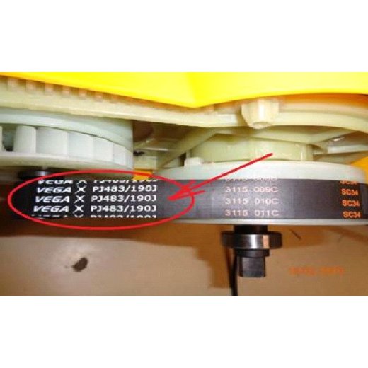 Ремень привода ножа EM3813, EM3815, EM4217 PJ483/190